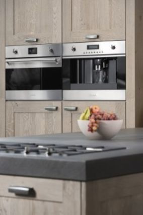 Nostalgische keuken met geavanceerde oven