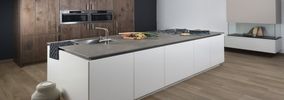 Greeploze keuken met groente